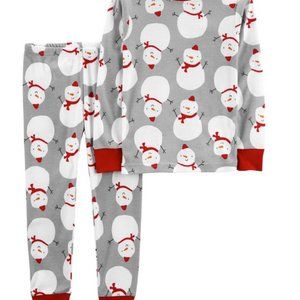 NWT 12 14 5 10 6 snowman carters match family avl pajamas boys girls christmas